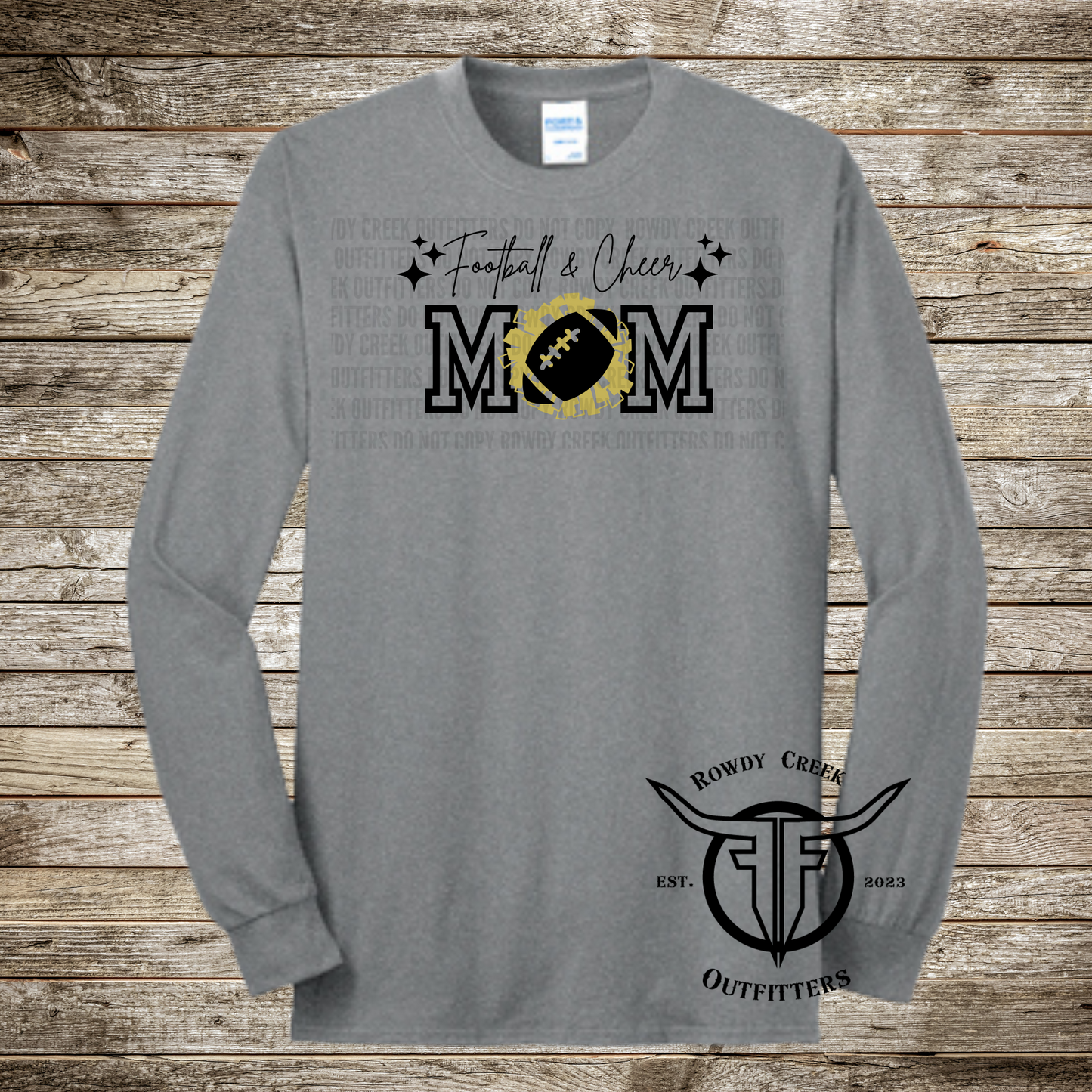 Football & Cheer Mom Long sleeve