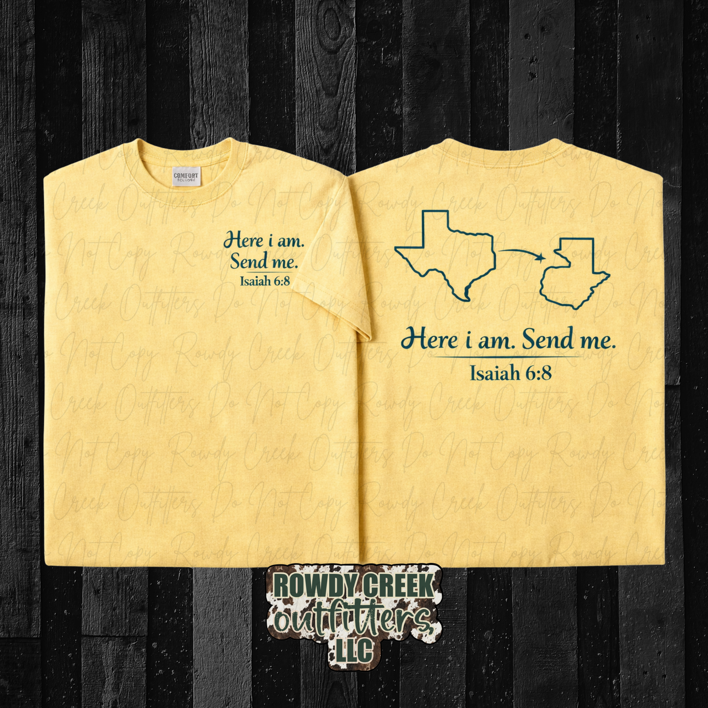 Called To Go - Isaiah 6:8 Mission Tee