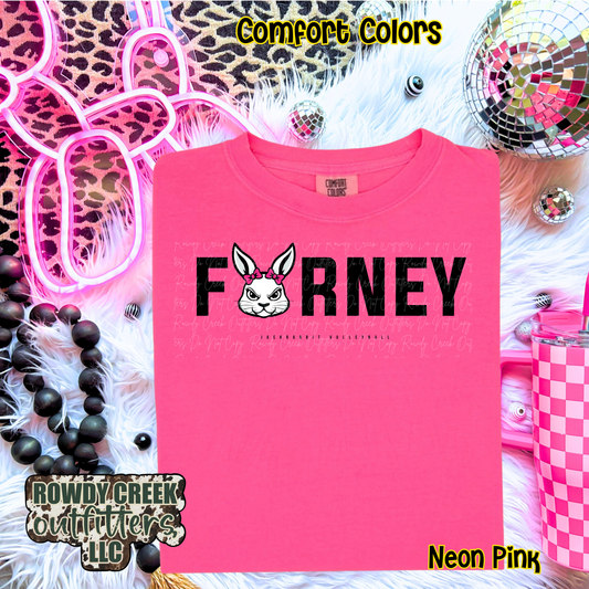 Comfort Colors Rabbits Pink Out