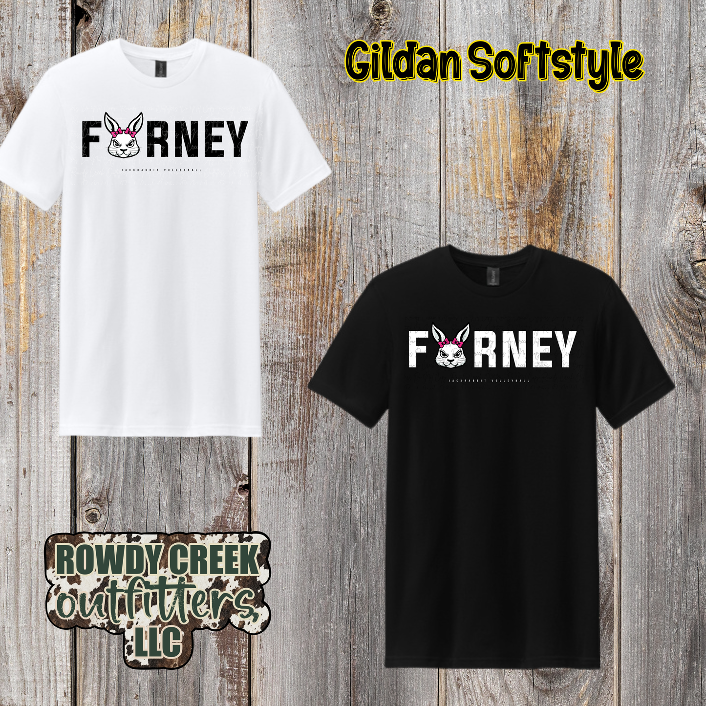 Gildan Pink Out Rabbits TShirt