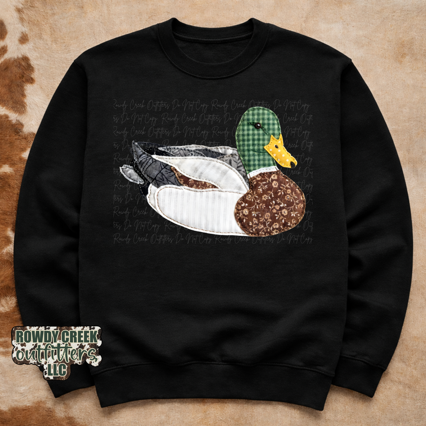 Duck Patchwork Sweatshirt