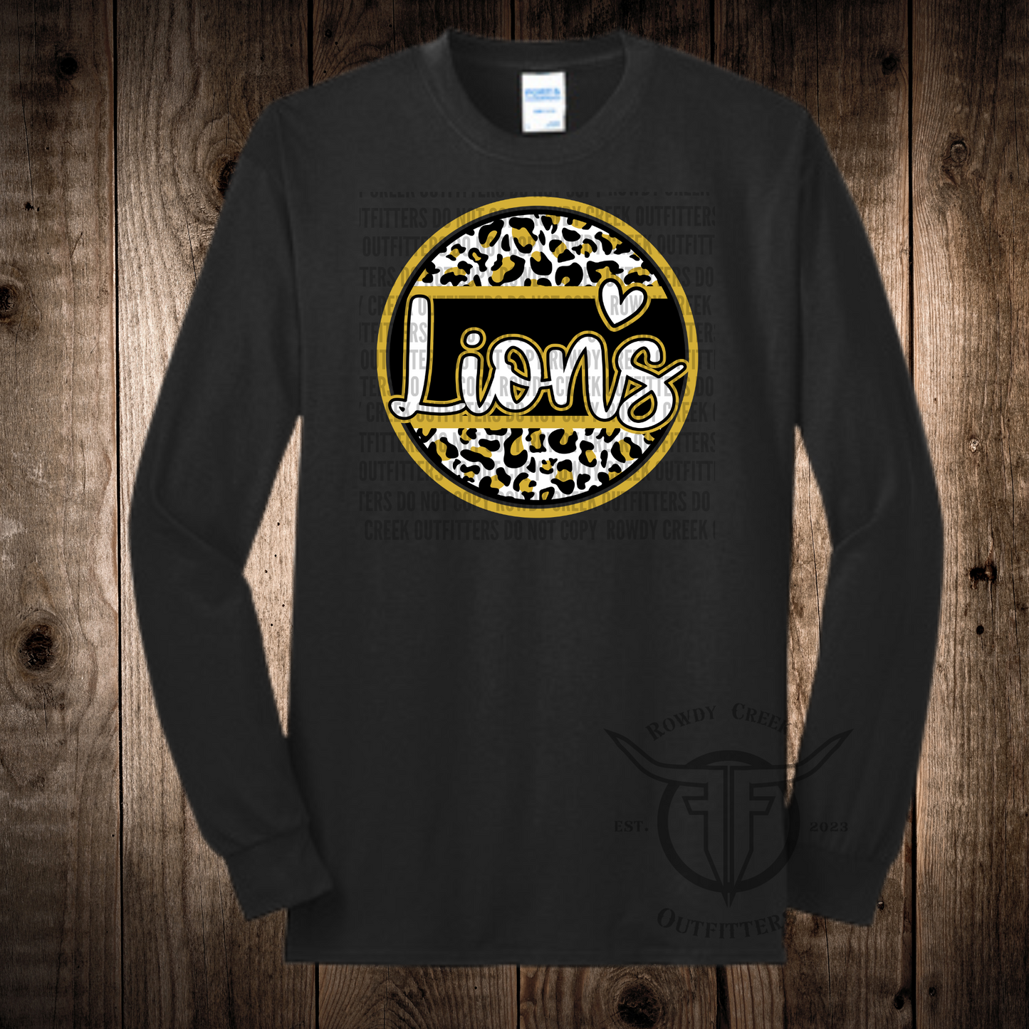 Cheetah Lions Long Sleeve