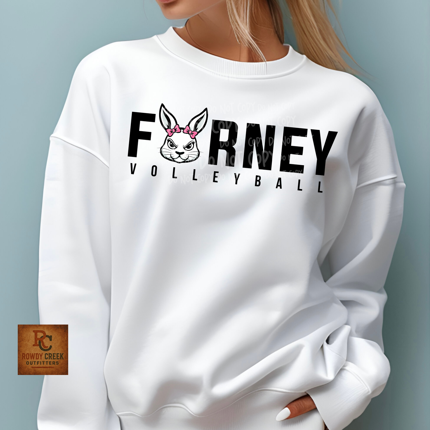 Forney Jackrabbit Spirit Crewneck
