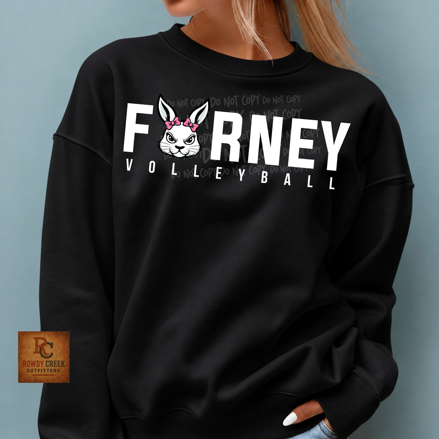 Forney Jackrabbit Spirit Crewneck