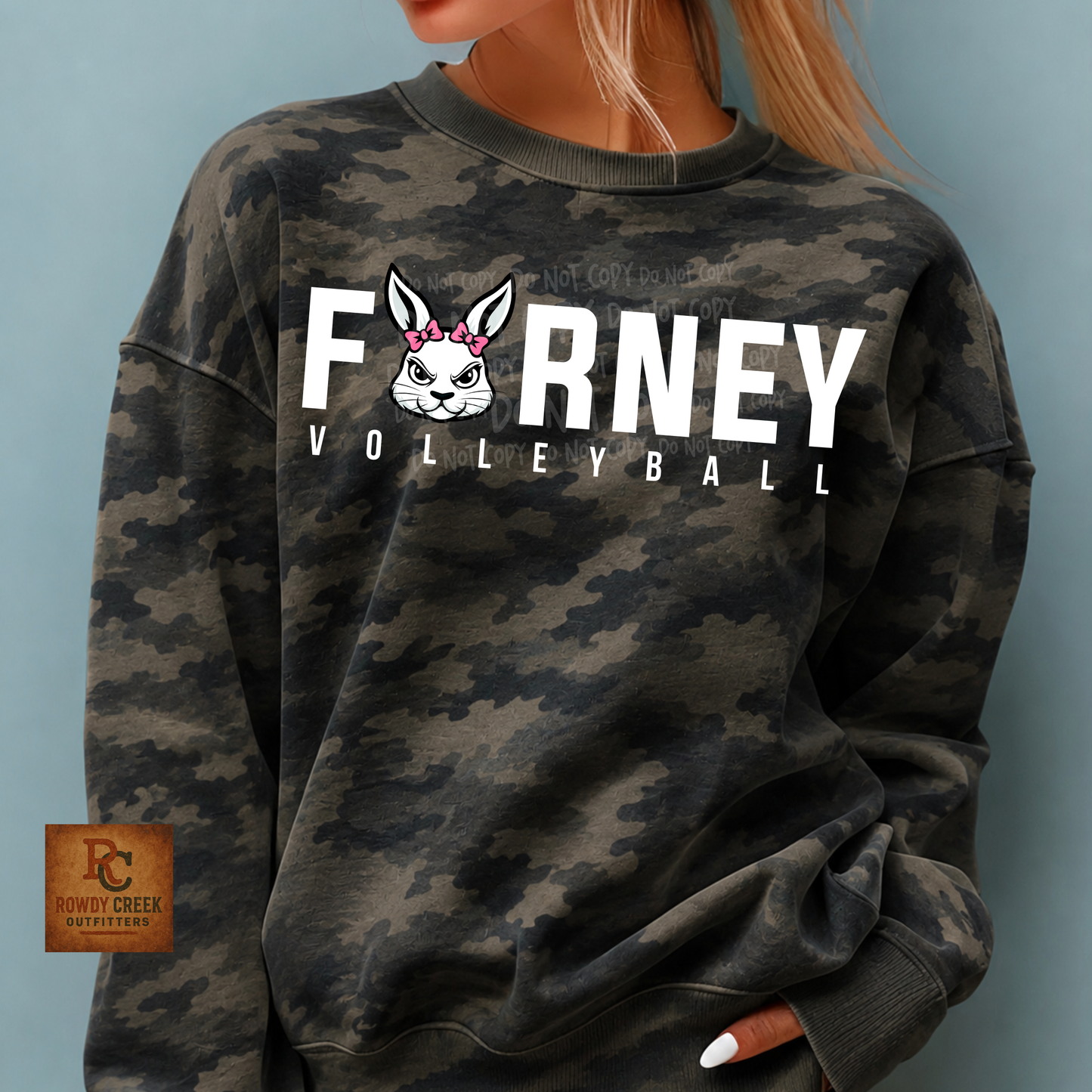 Forney Jackrabbit Spirit Crewneck