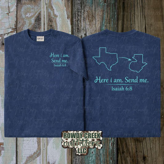 Called To Go - Isaiah 6:8 Mission Tee