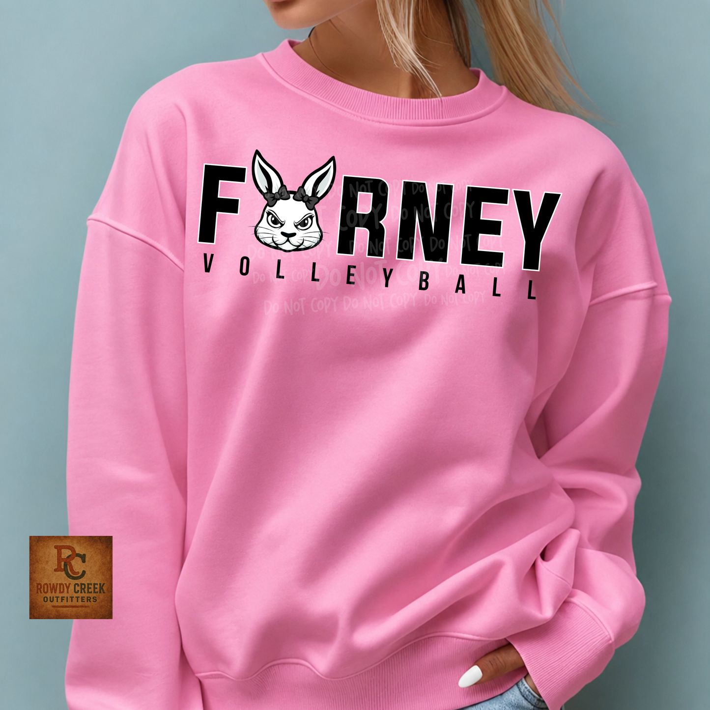 Forney Jackrabbit Spirit Crewneck