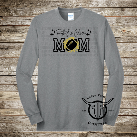 Football & Cheer Mom Long sleeve