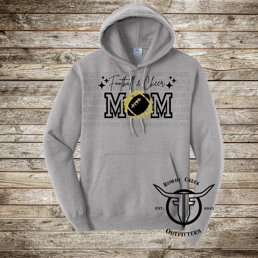 Football & Cheer Mom Hoodie
