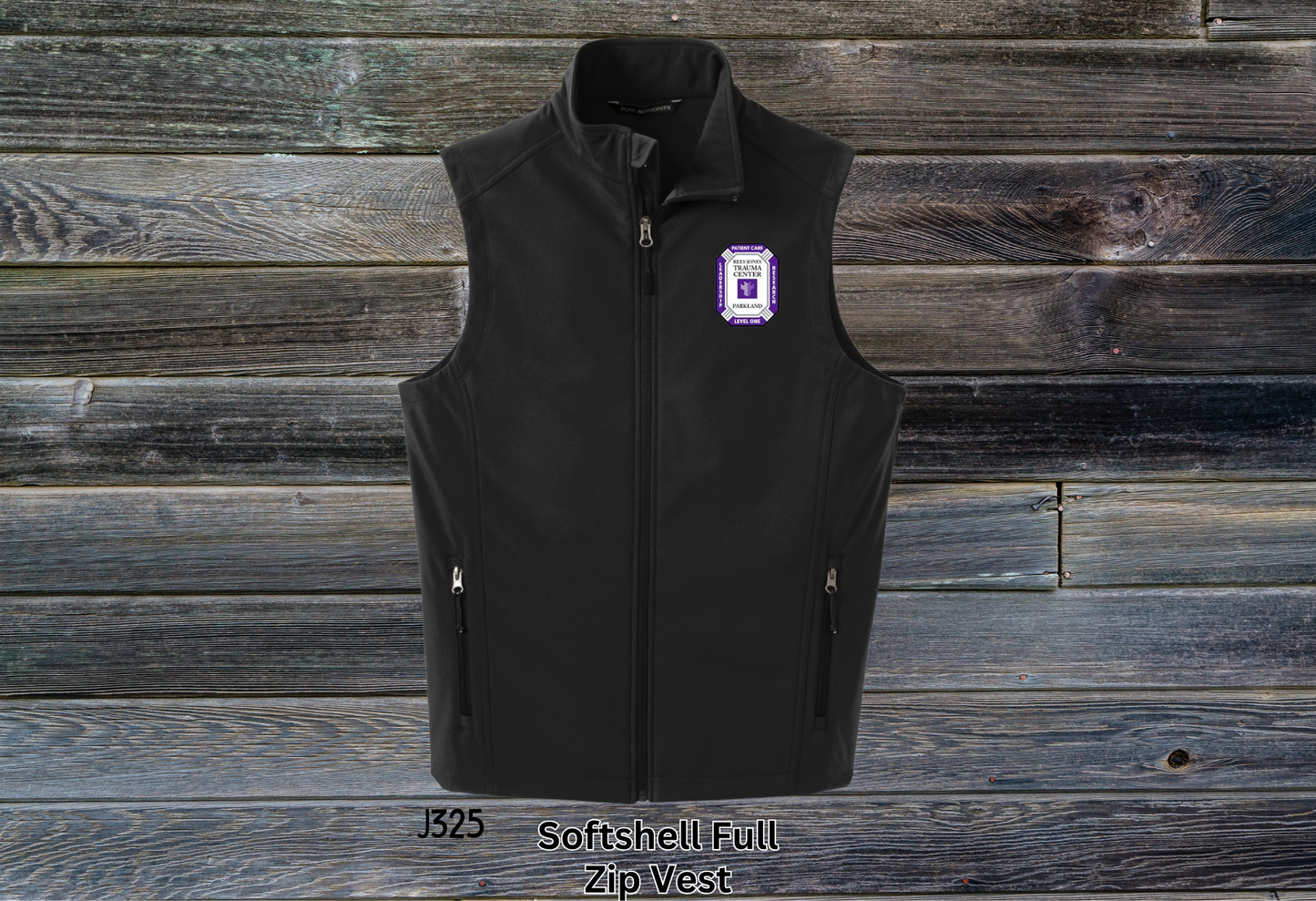 Soft Shell Full Zip Vest