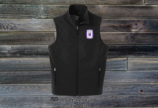 Soft Shell Full Zip Vest