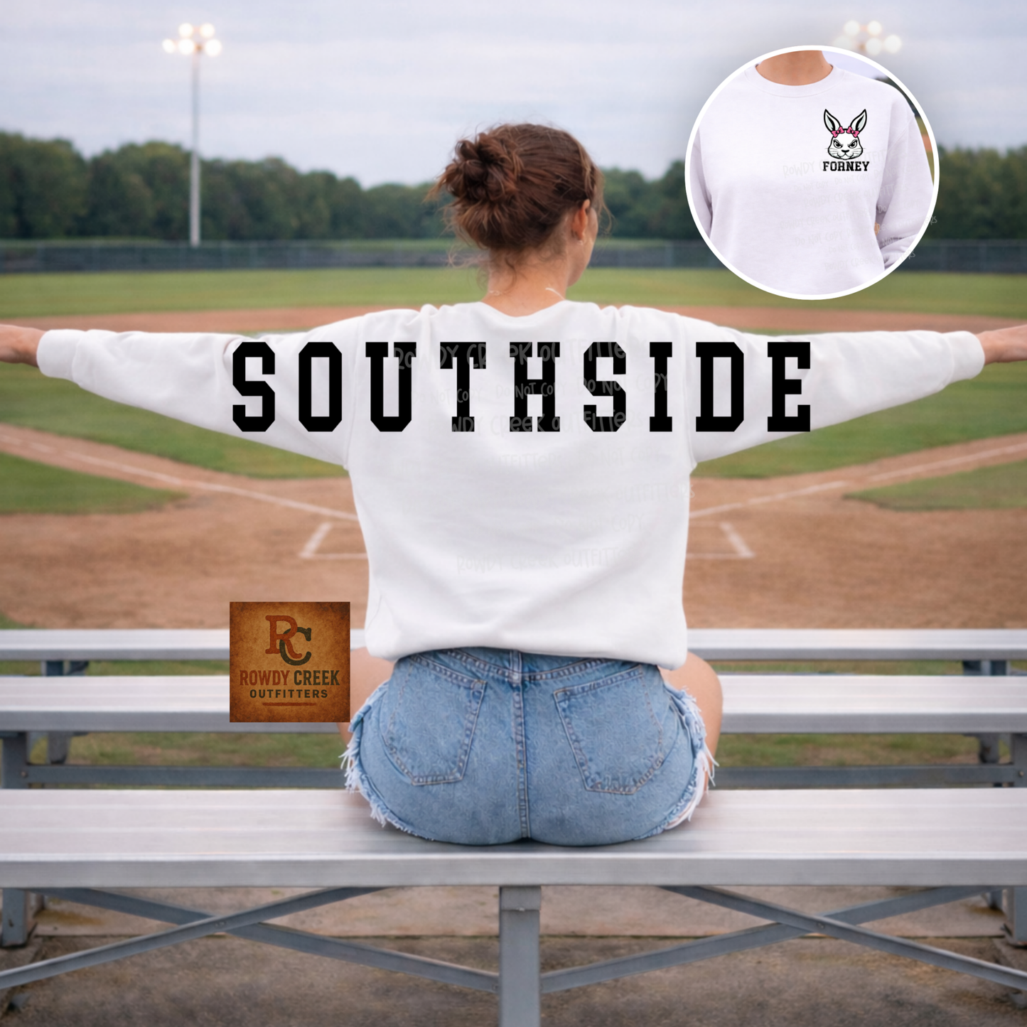 Southside Jackrabbits Spirit Crewneck