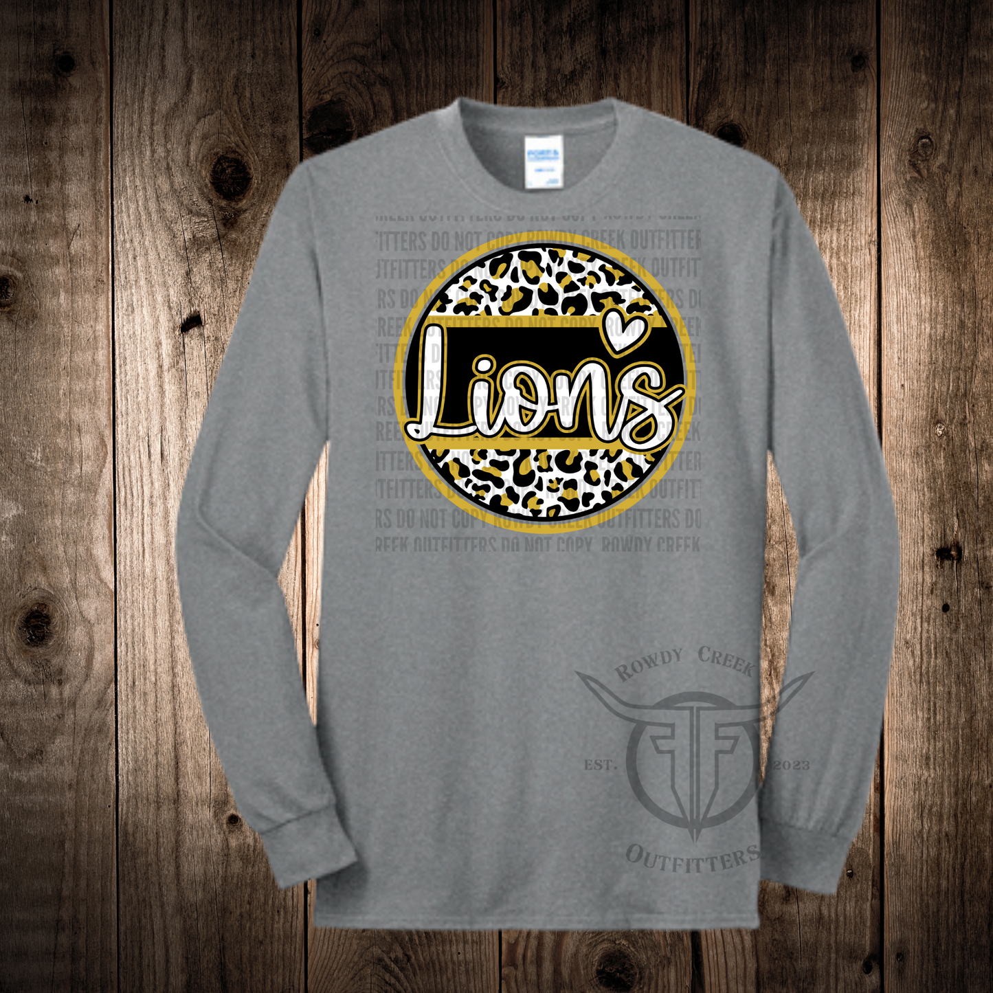 Cheetah Lions Long Sleeve