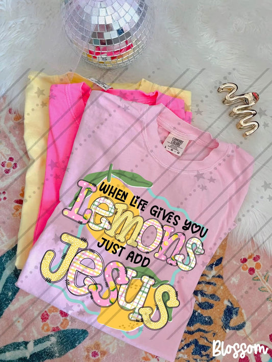 When life gives you lemons… just add Jesus!