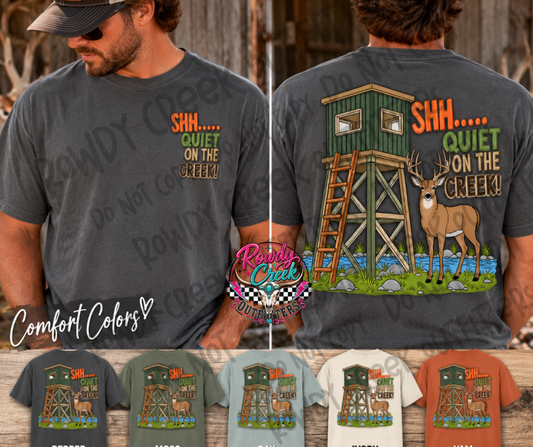SHH… QUIET ON THE CREEK! BOY version