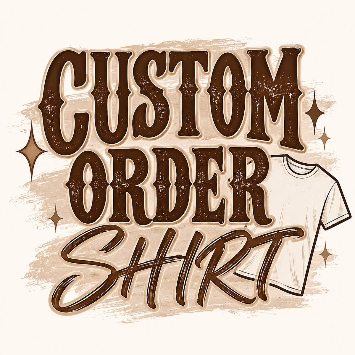 CUSTOM SHIRT ORDERS